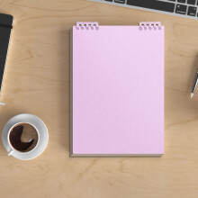 A5 Purple Journal Notebook 60 Pages Blank