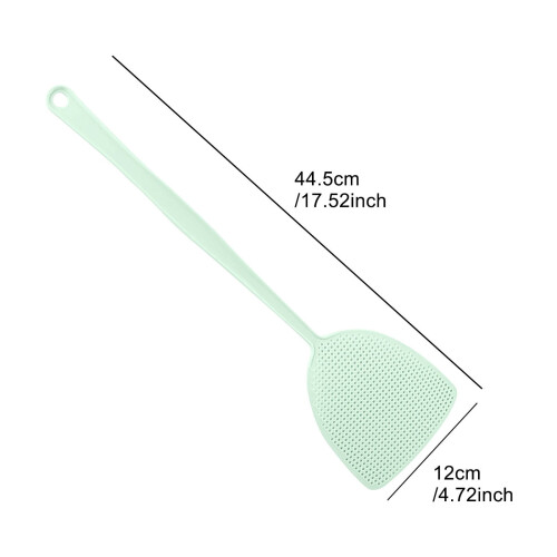 Plastic Fly Swatter Manual Blue 17.5 Inches 1