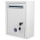 Locking Mailbox with Letter Slot Wall-Mounted Metal Drop Box 1