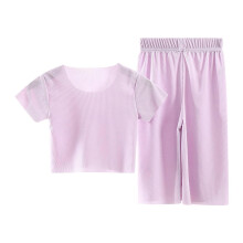 Girls 2-Piece Outfit: Short-Sleeve T-Shirt + Wide-Leg