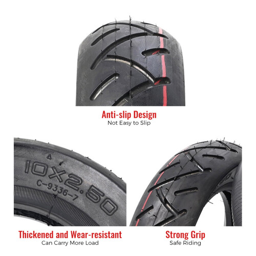 10inch pneumatic outer tire for Kugoo M4scooter 2