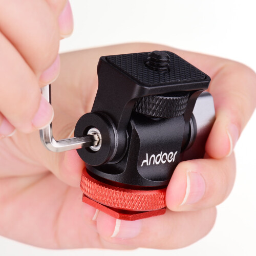 Adaptateur de montage de griffe en alliage, vis de griffe 1/4". 2