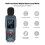 Fonometro con display LCD 30-130 dB(A) Compatibile con ST9604 5