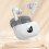 AuroraX Bluetooth Earbuds White Waterproof True Wireless 5