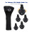 Golf Head Covers for Woods 3-Piece Set 3