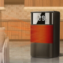 Ceramic Space Heater with Digital Thermostat, 3 Modes,