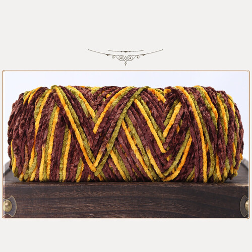 Chenille Crochet Yarn Soft Cozy Thermal 1 Pack