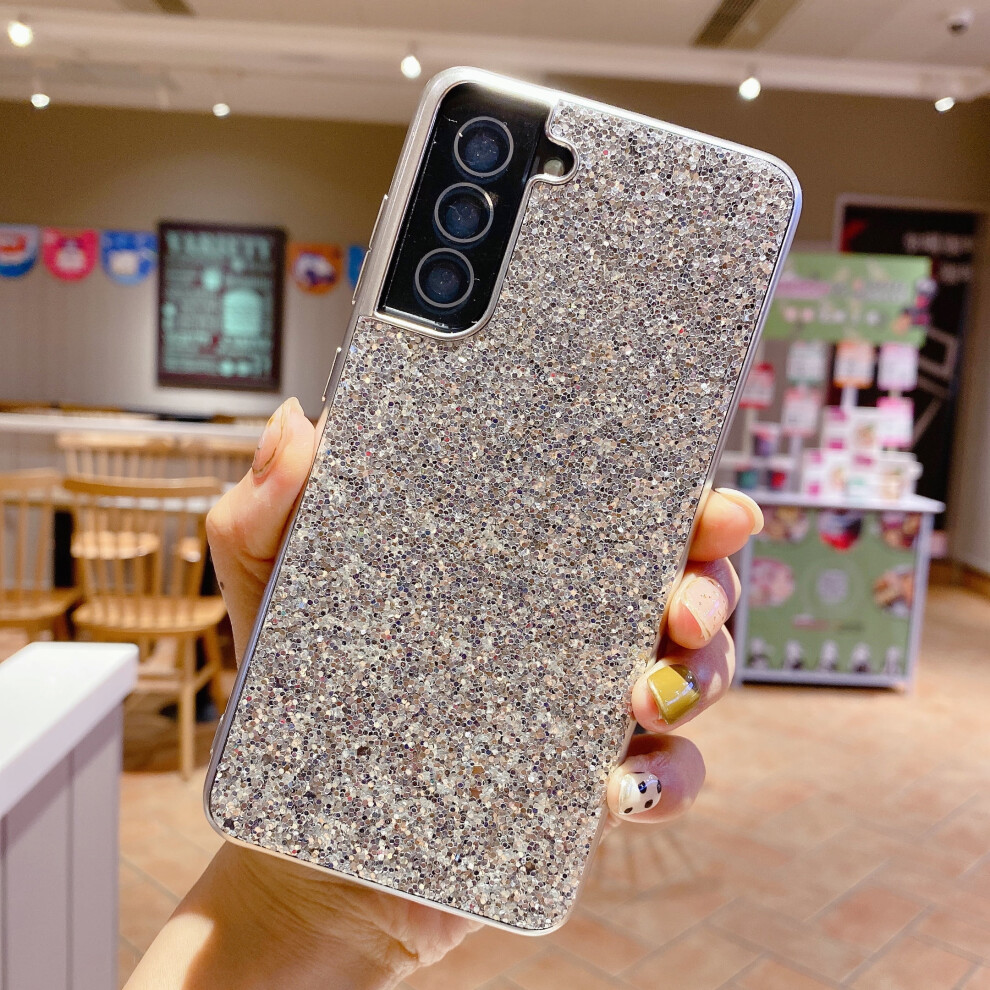Samsung Galaxy S21 5G Glitter Tpu Case Silver 941196150226