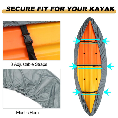 Housse de kayak imperméable et résistante aux UV (1 pièce) 1