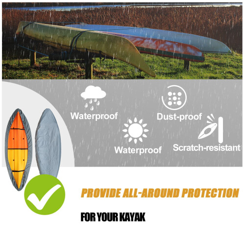 Housse de kayak imperméable et résistante aux UV (1 pièce) 2