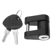 Gold Copper-Plated Hitch Trailer Lock Set for RVs and