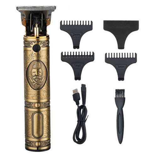 USB oplaadbare waterdichte haartrimmer (1 stuk) 1