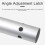 Boat Paddle Alloy Rubber Inflatable Oar 1 Piece 6