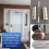 Storm Door Hinge Kit Aluminum3-Pack 3