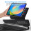 Wireless Magnetic Keyboard Case with Trackpad for iPad 10th 4