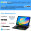 Wireless Magnetic Keyboard Case with Trackpad for iPad 10th 5