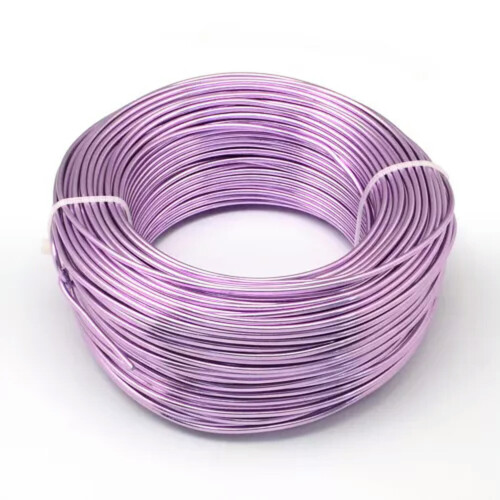 铝线首饰编织线 500g 1.5mm Plum色