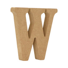 4 inch unfinished wooden letters 3D standing wall decor