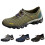 Scarpe da ginnastica da uomo in mesh, traspiranti e comode, colore verde. 2