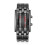 Red LED Digital Watch Waterproof Men's Classic Plated 1
