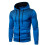 Men's Solid Color Sweat Suit Set Blue2-Piece 3
