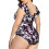 Costume intero da donna con controllo addominale e modesto 3