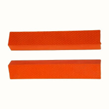 6-inch Magnetic Vise Jaws with Nylon Pads Orange