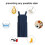 Grembiule da donna con spalline incrociate e tasche. 5