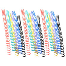 Binder Rings Plastic Spiral Binding Coils 18 pcs