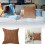 Corduroy Boheemse patchwork kussen 45x45cm 2