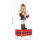 ULTNICE Wooden Nutcracker Music Box Decor 4.5 Inches 2