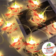 Soilse Nollag Bán Te3M20LED Uiscedhíonach Laistigh