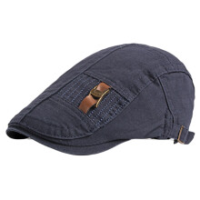 Men's Cotton Duckbill Cap Retro British Style Hat