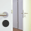 Door Hole Cover Plate Black Metal 2 Pack 3