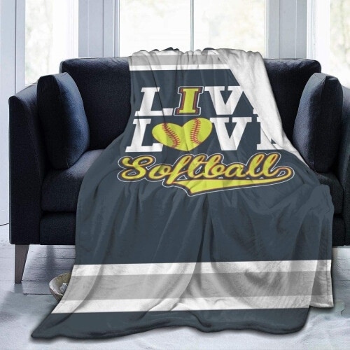 Couverture de softball en polaire microfibre 40 x 50 pouces