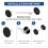 Door Hole Cover Plate Black Metal 2 Pack 4