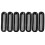 Matte Black Mesh Grille Trim Insert for Jeep Wrangler JK 1