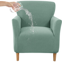 Stretch Armchair Slipcover 1-Piece Accent Chair Covers with Arms Soft Chair Slipcovers for Living Room