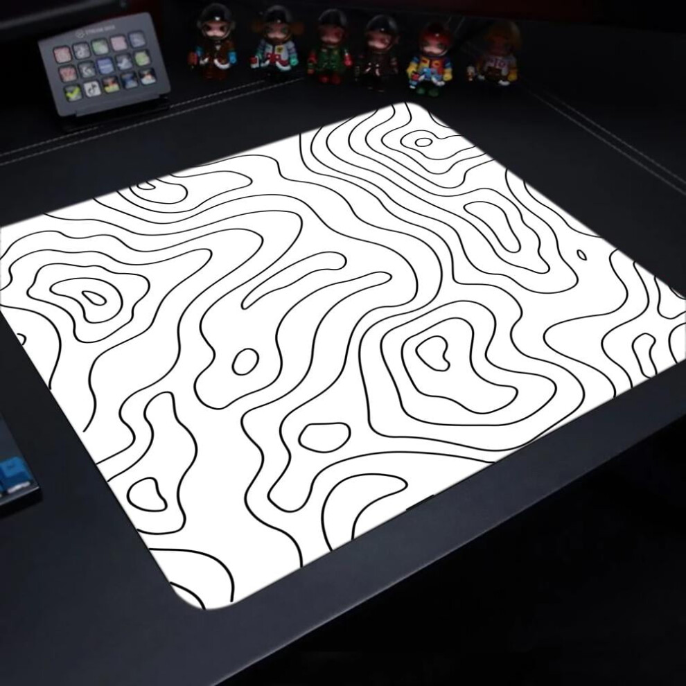 Fluid Mouse Pad Rubber Anti-Slip Large Square Desk Mat 9341593986946
