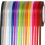 Hochzeitsband, verschiedene Farben, 18 Rollen 1