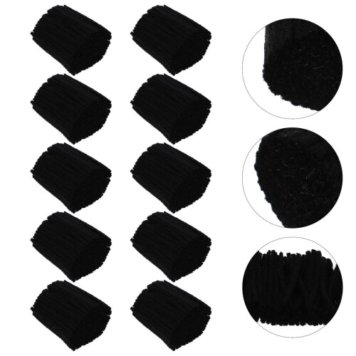 Latch Hook Rug Kit Black Yarn 10 Sets