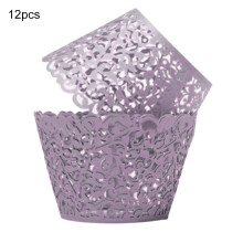 Cupcake-Förmchen aus filigranem Künstlerpapier, 48 Stück