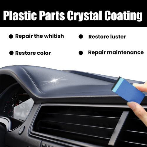 Crystal Coating for Car Plastic Parts 30ml 1
