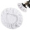 Car Polisher Bonnet 9-10 Inches Soft Microfiber White 1