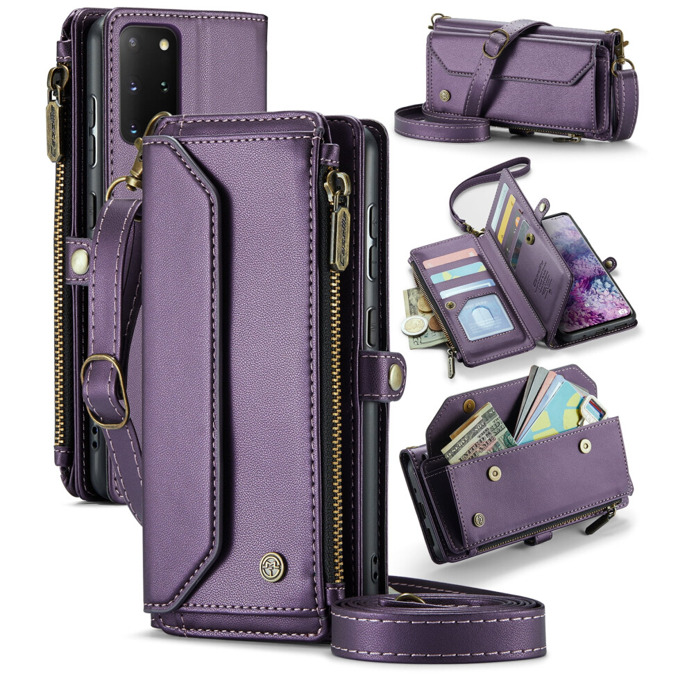 Caseme Leather Wallet Case For Samsung Galaxy S20 Plus With 937196954858