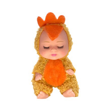 Mini baby doll lifelike 5 inch with clothes