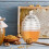 Clear Honey Jar with Dipper and Lid 265ML 5