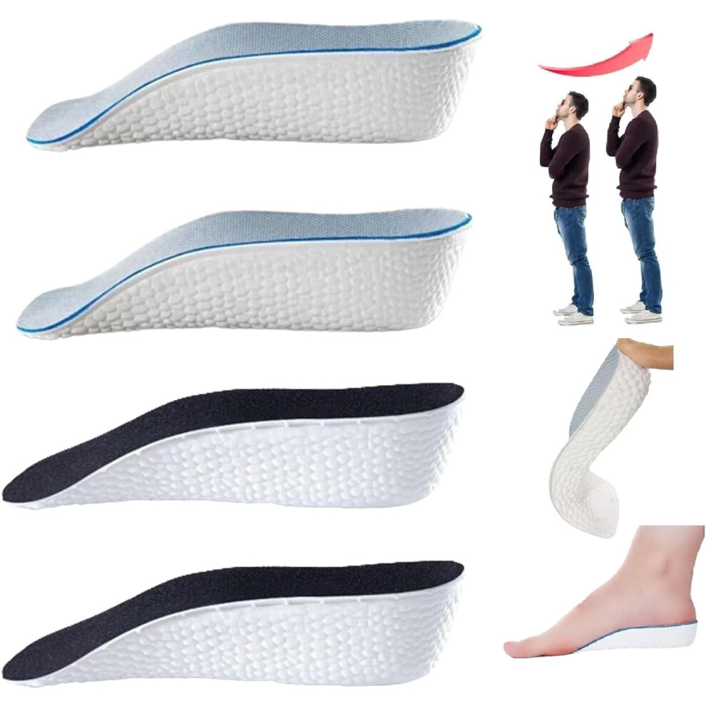 Orthopedic Height-Increase Insoles with Arch Support and