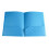 Plastic Folders with Pockets Blue Heavy Duty 2 Card Slots 1