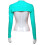 Offene Bolero-Strickjacke für Damen, langärmelig 1